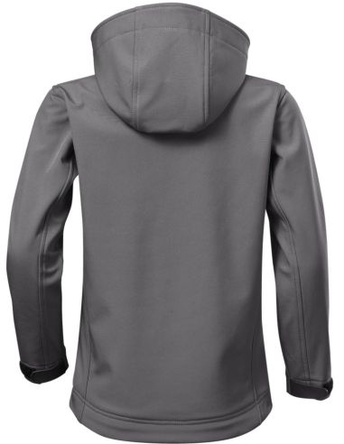 Softshellová bunda detská Performance 535 oceľovo sivá