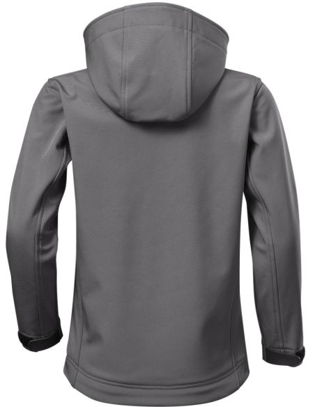Softshellová bunda detská Performance 535 oceľovo sivá