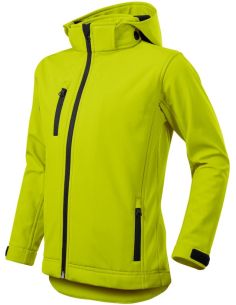 Softshellová bunda detská Performance 535 limetková