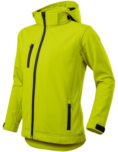 Softshellová bunda detská Performance 535 limetková