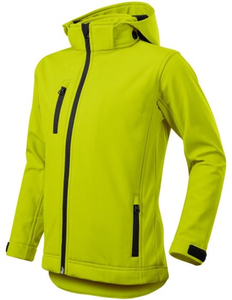 Softshellová bunda detská Performance 535 limetková