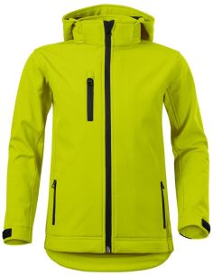 Softshellová bunda detská Performance 535 limetková 2