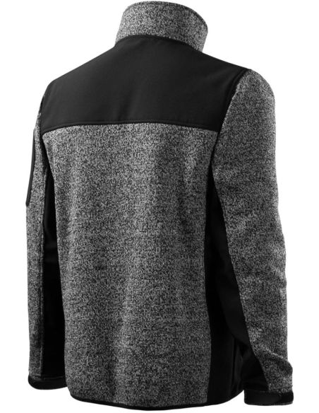 Softshellová bunda pánska Casual 550 knit gray