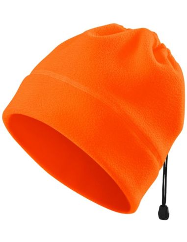 Fleece ciapka unisex HV Practic 5V9 fluorescenčná oranžová
