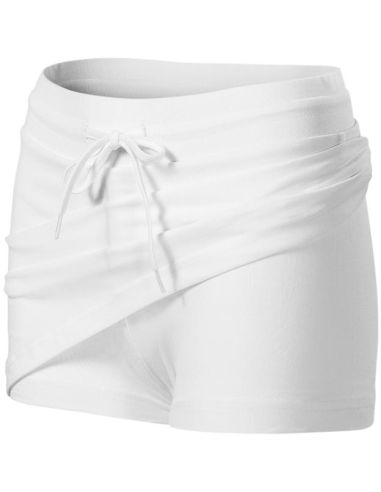 Sukňa dámska Two in one 604 biela