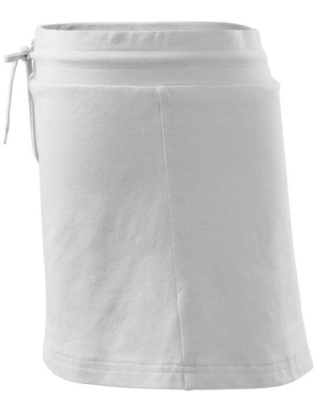 Sukňa dámska Two in one 604 biela