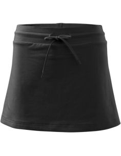 Sukňa dámska Two in one 604 čierna 2