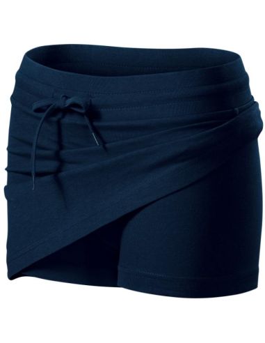 Sukňa dámska Two in one 604 tmavomodrá