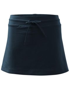 Sukňa dámska Two in one 604 tmavomodrá 2