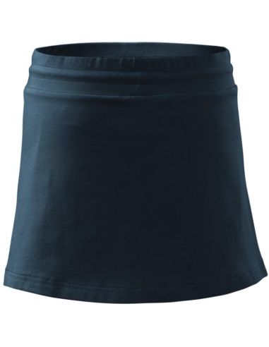 Sukňa dámska Two in one 604 tmavomodrá