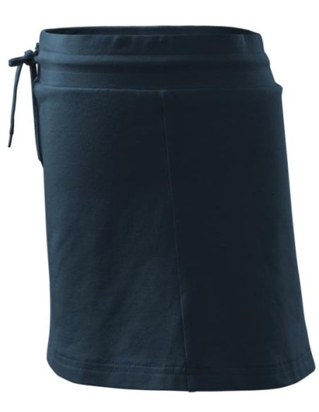 Sukňa dámska Two in one 604 tmavomodrá