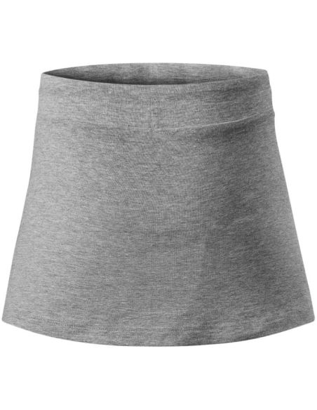 Sukňa dámska Two in one 604 tmavosivý melír