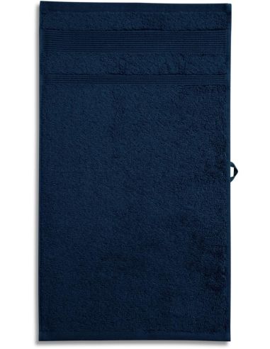 Malý uterák unisex Organic (GOTS) 916 tmavomodrá