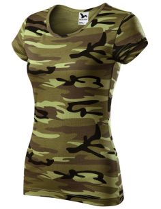Tričko dámske Camo Pure C22 camouflage green