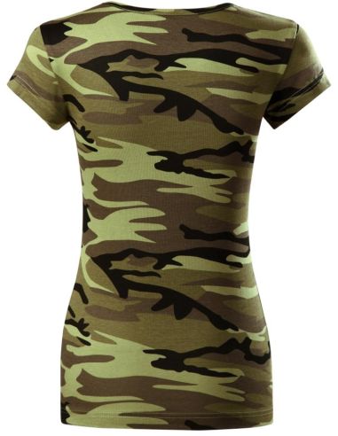 Tričko dámske Camo Pure C22 camouflage green
