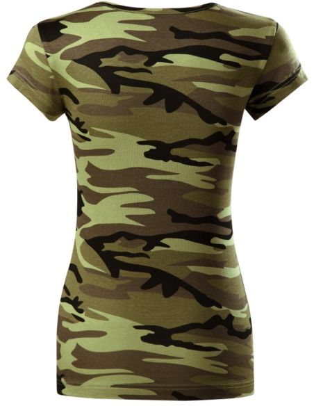 Tričko dámske Camo Pure C22 camouflage green