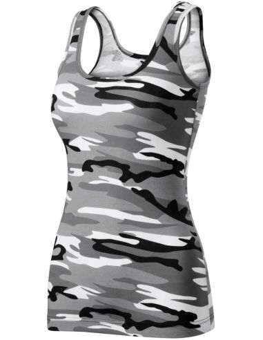Top dámsky Camo Triumph C36 camouflage gray