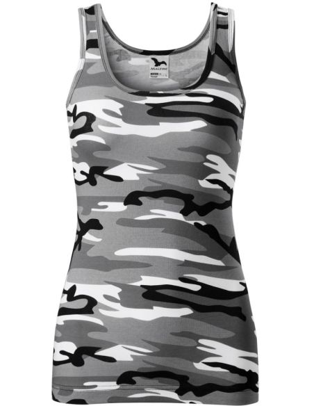 Top dámsky Camo Triumph C36 camouflage gray