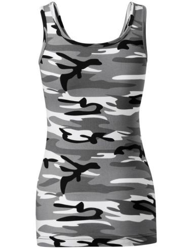 Top dámsky Camo Triumph C36 camouflage gray