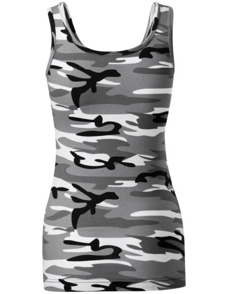 Top dámsky Camo Triumph C36 camouflage gray
