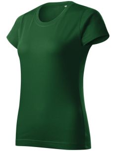 Tričko dámske Basic Free F34 fľaškovozelená