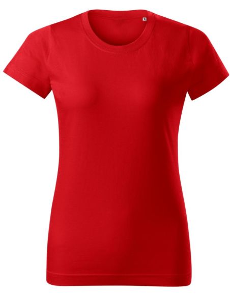 Tričko dámske Basic Free F34 červená
