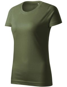 Tričko dámske Basic Free F34 khaki