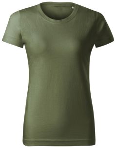 Tričko dámske Basic Free F34 khaki 2