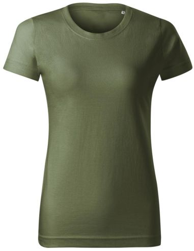 Tričko dámske Basic Free F34 khaki