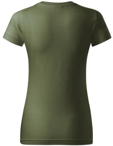 Tričko dámske Basic Free F34 khaki