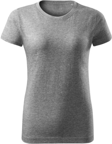 Tričko dámske Basic Free F34 tmavosivý melír