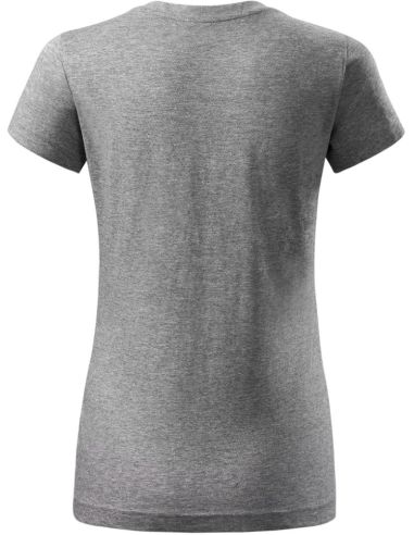 Tričko dámske Basic Free F34 tmavosivý melír