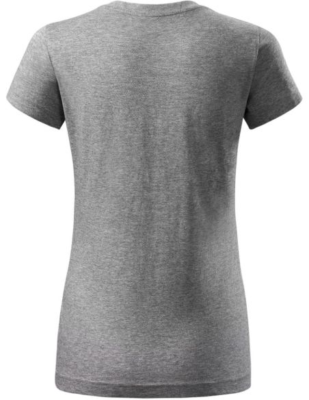 Tričko dámske Basic Free F34 tmavosivý melír