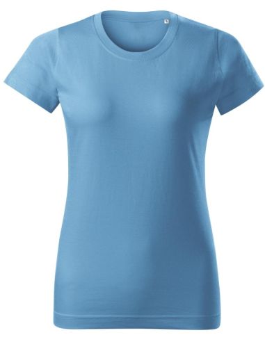 Tričko dámske Basic Free F34 svetlomodrá