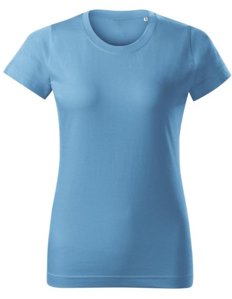 Tričko dámske Basic Free F34 svetlomodrá
