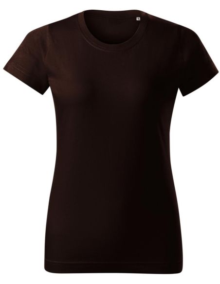 Tričko dámske Basic Free F34 kávová