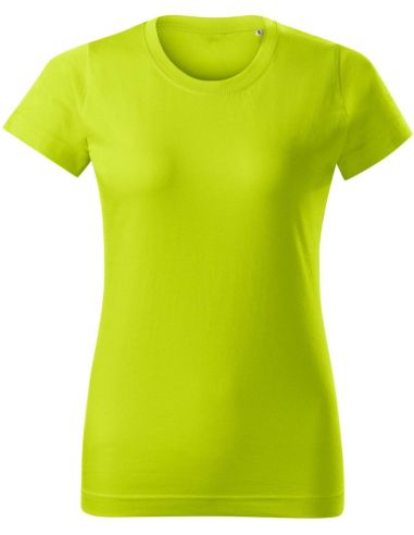 Tričko dámske Basic Free F34 limetková