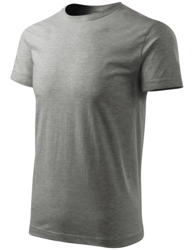 Tričko unisex Heavy New Free F37 tmavosivý melír