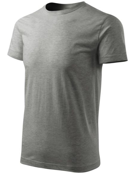 Tričko unisex Heavy New Free F37 tmavosivý melír