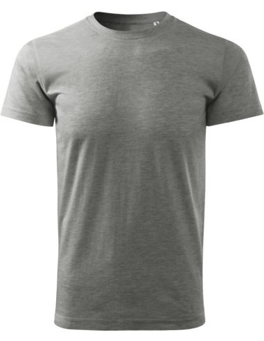 Tričko unisex Heavy New Free F37 tmavosivý melír