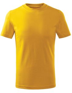 Tričko detské Basic Free F38 žltá 2