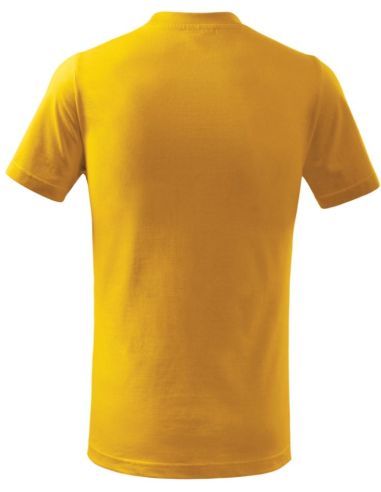 Tričko detské Basic Free F38 žltá