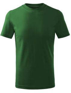 Tričko detské Basic Free F38 fľaškovozelená 2