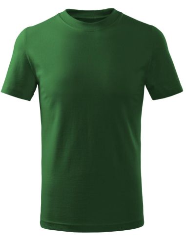 Tričko detské Basic Free F38 fľaškovozelená