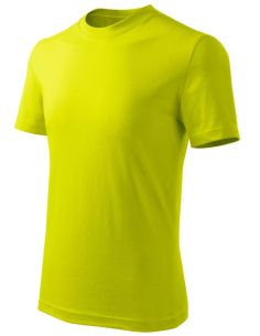 Tričko detské Basic Free F38 limetková