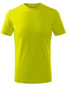 Tričko detské Basic Free F38 limetková 2