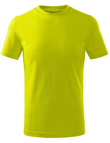 Tričko detské Basic Free F38 limetková