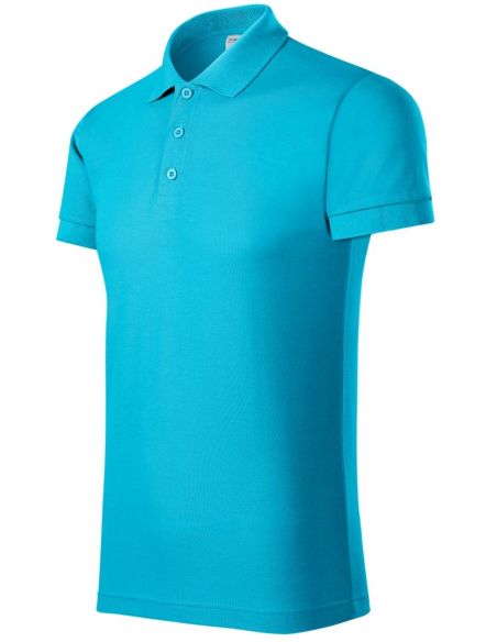 Polokošeľa pánska Joy P21 tyrkysová