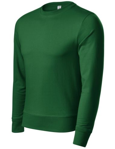 Mikina unisex Zero P41 fľaškovozelená