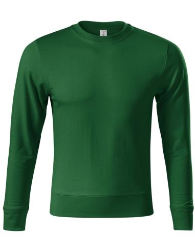 Mikina unisex Zero P41 fľaškovozelená